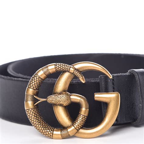 gucci snake belt double g|Gucci double sided belt.